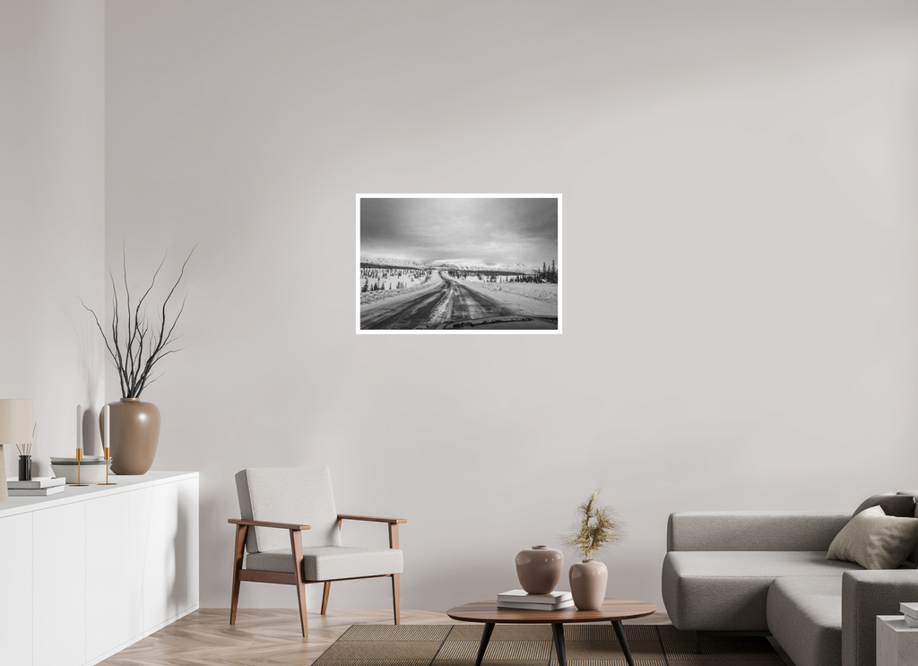 90 x 60 cm, Unframed (Hahnemühle Photo Rag Baryta) George Parks Highway NEW