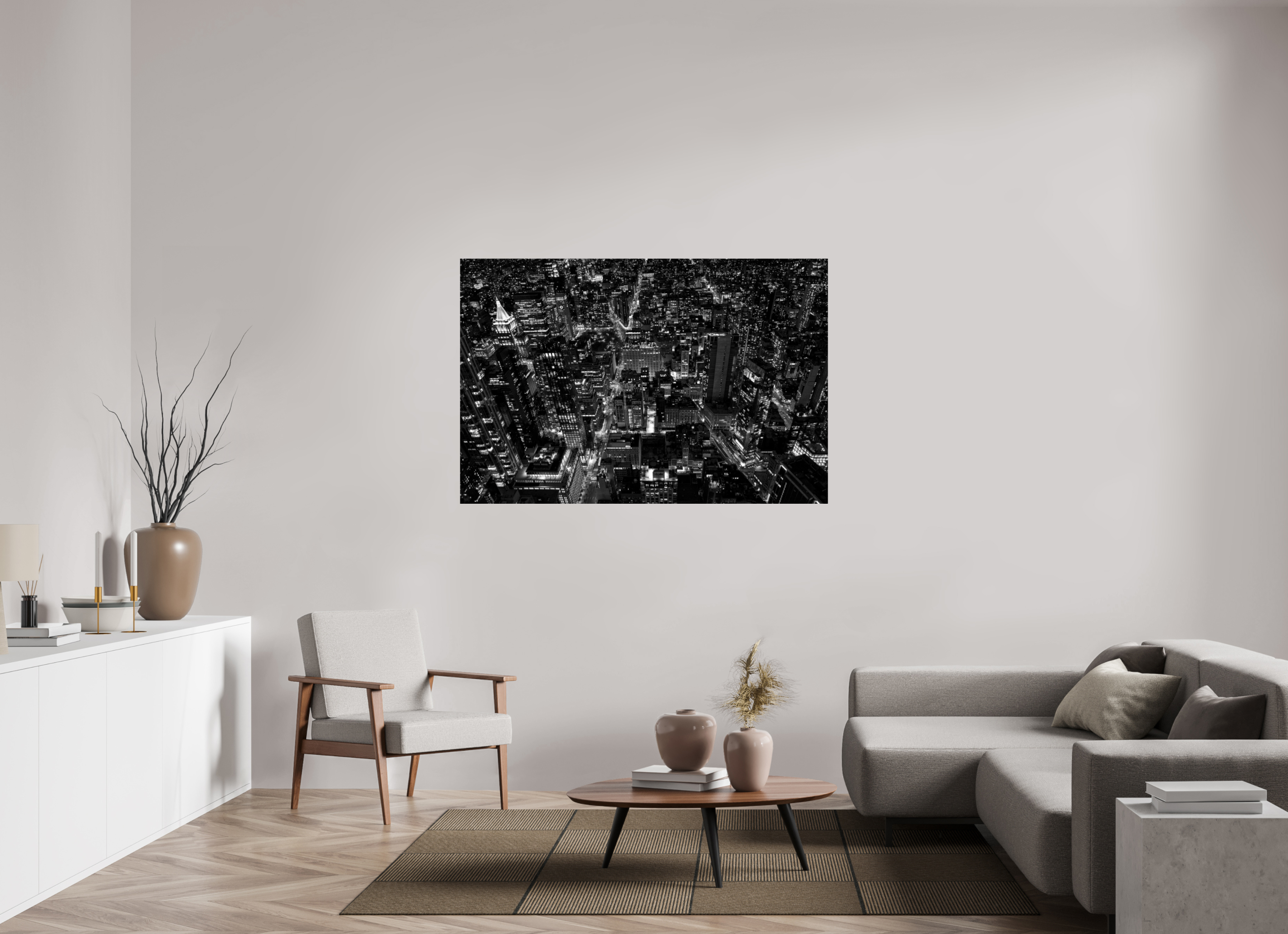 150 x 100 cm, Fine Art auf Alu-Dibond Above The Streets NEW