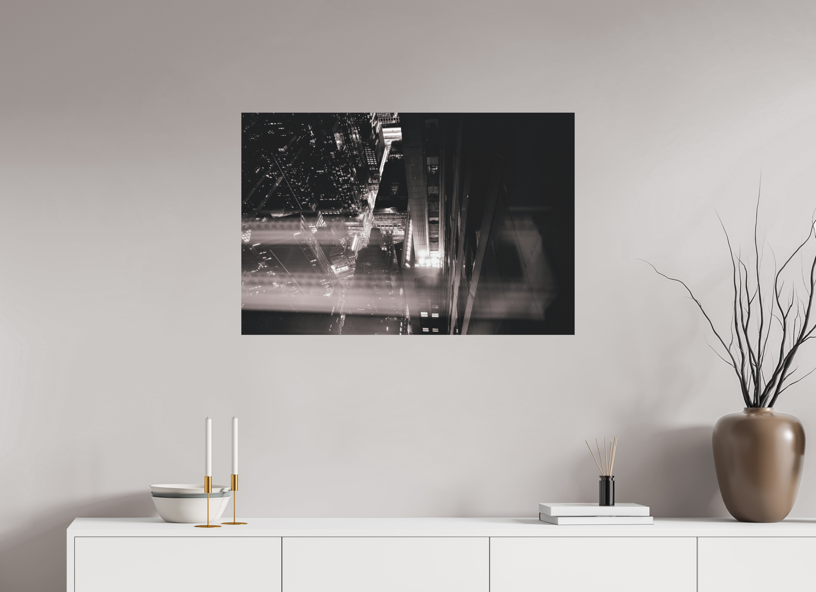 90 x 60 cm, Fine Art auf Alu-Dibond New York Nights 5