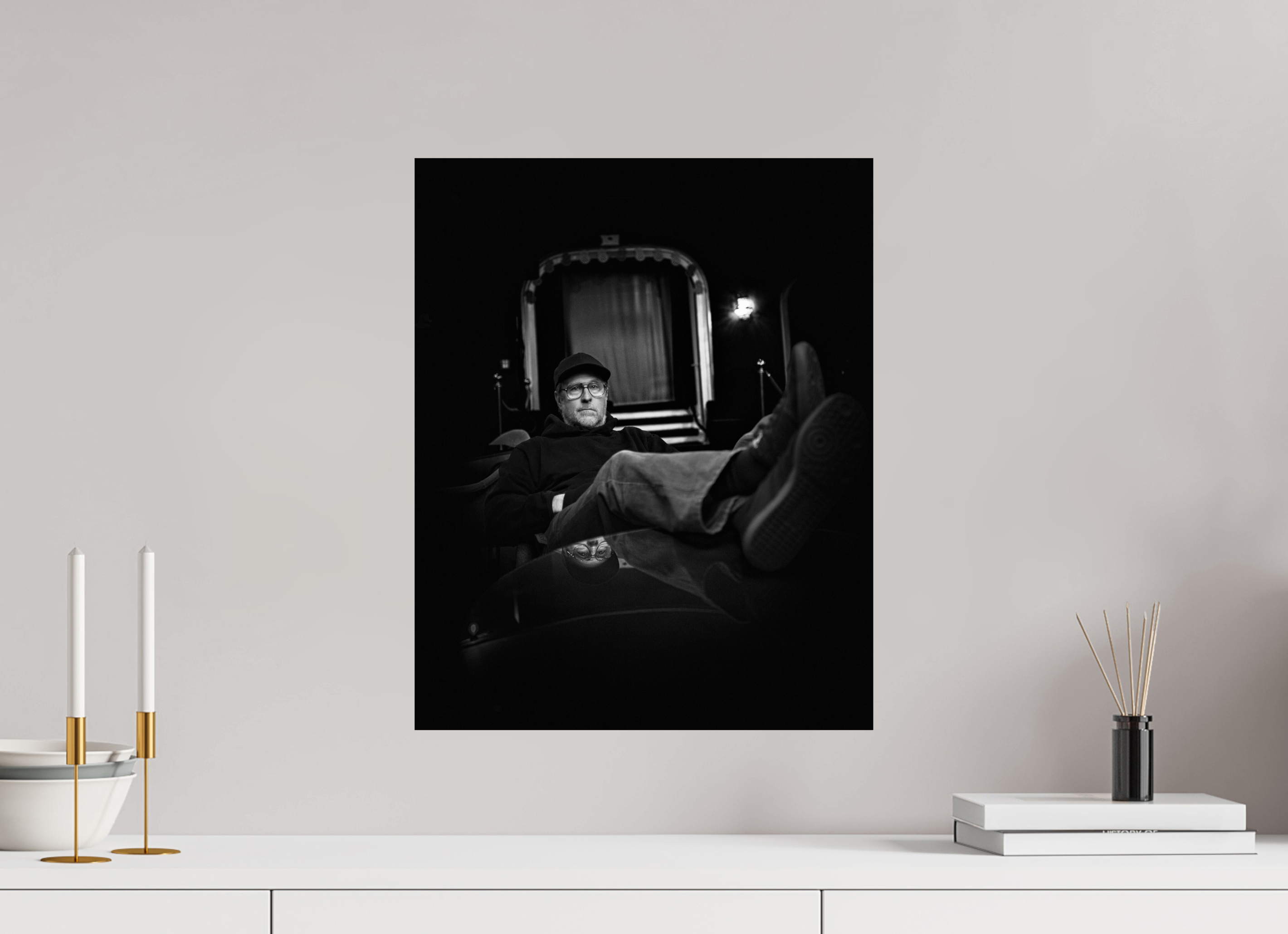 40 x 49,9 cm, Fine Art auf Alu-Dibond Bjarne