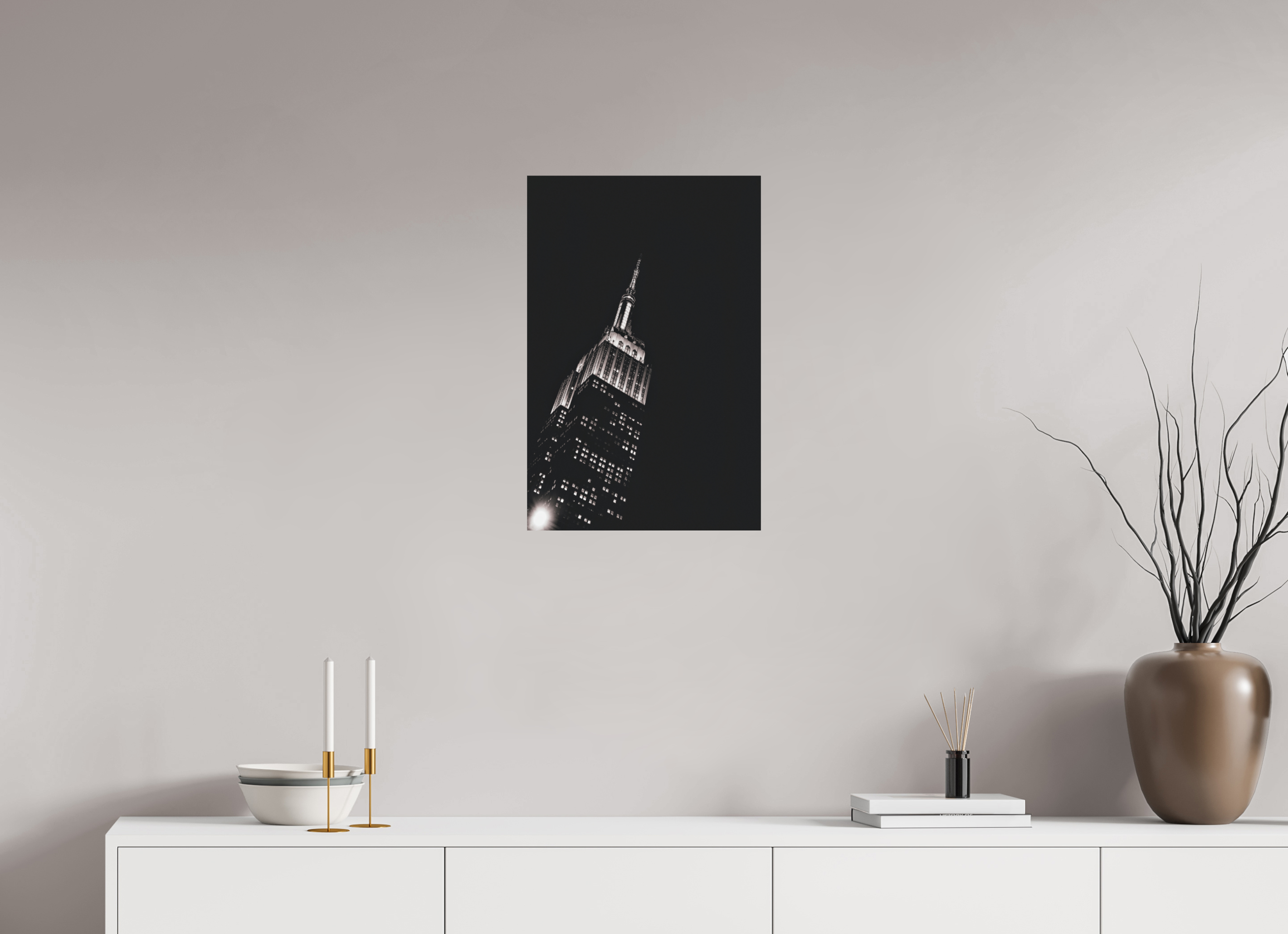 40 x 60,7 cm, Fine Art auf Alu-Dibond New York Nights 4