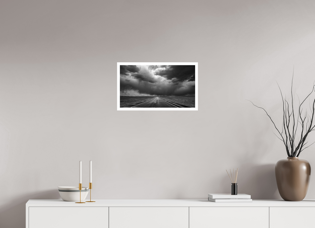53 x 30 cm, Unframed (Hahnemühle Photo Rag Baryta) Into The Storm NEW