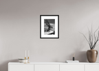 25 x 35,7 cm, Framed Passepartout (Hahnemühle Photo Rag Baryta) Raven's Flight NEW