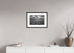 45 x 30 cm, Framed Passepartout (Hahnemühle Photo Rag Baryta) Alaskan Rough Sea NEW