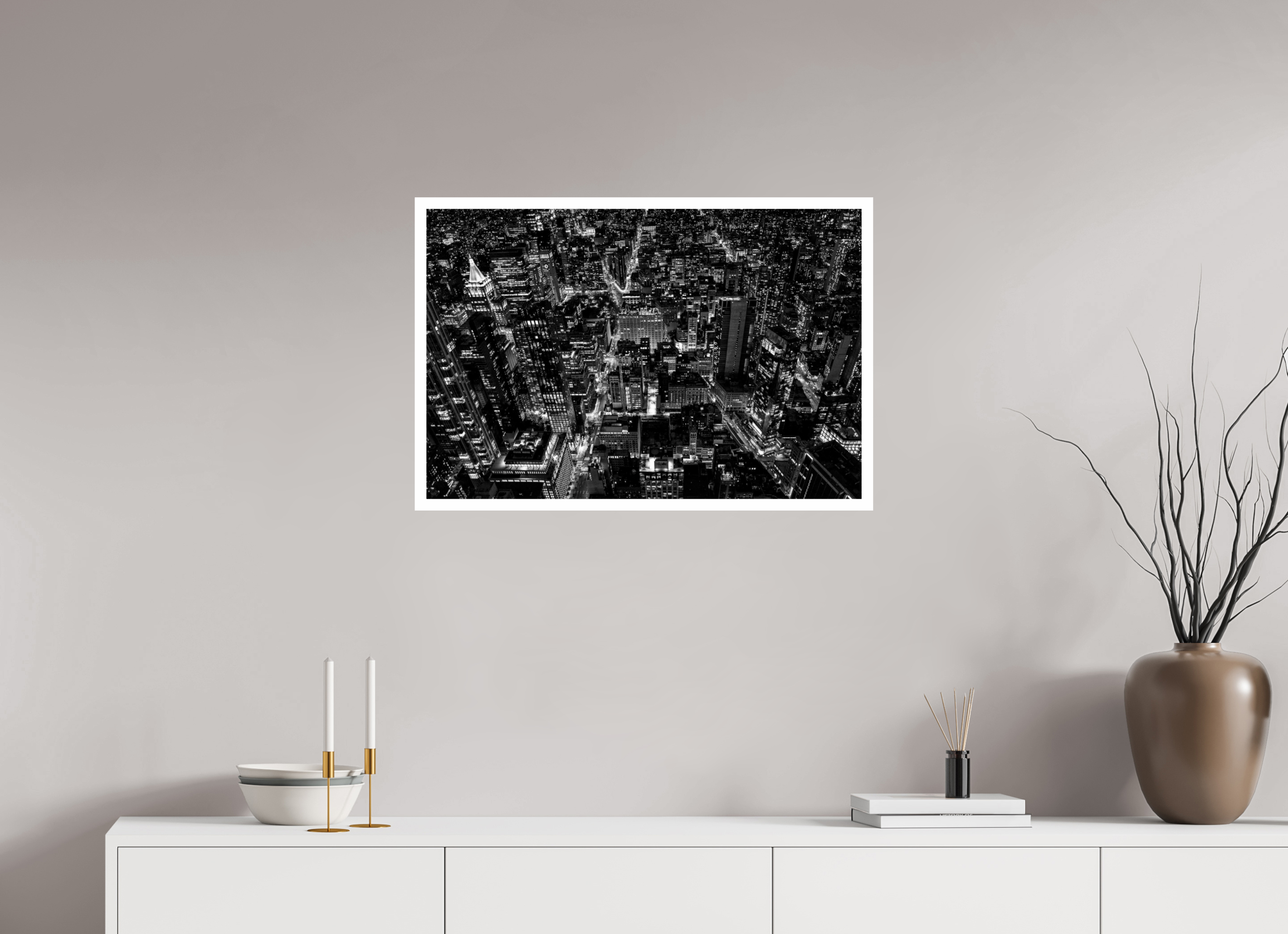 75 x 50 cm, Unframed (Hahnemühle Photo Rag Baryta) Above The Streets NEW