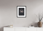 30 x 40,9 cm, Framed Passepartout (Hahnemühle Photo Rag Baryta) PE