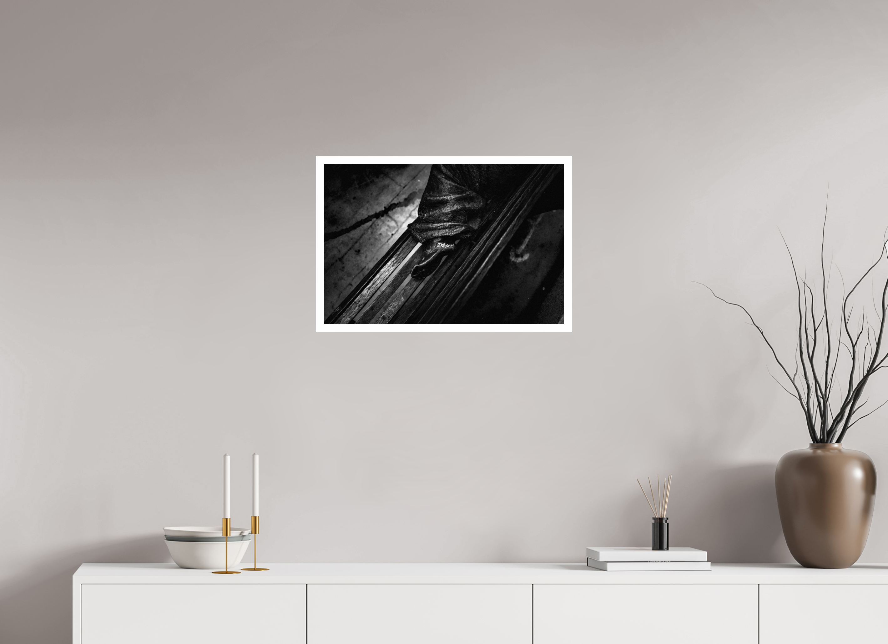 60 x 40 cm, Unframed (Hahnemühle Photo Rag Baryta) Love NEW