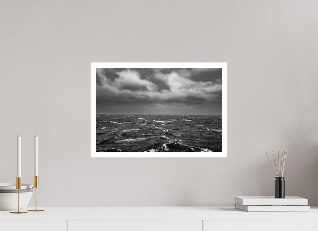 45 x 30 cm, Unframed (Hahnemühle Photo Rag Baryta) Alaskan Rough Sea NEW