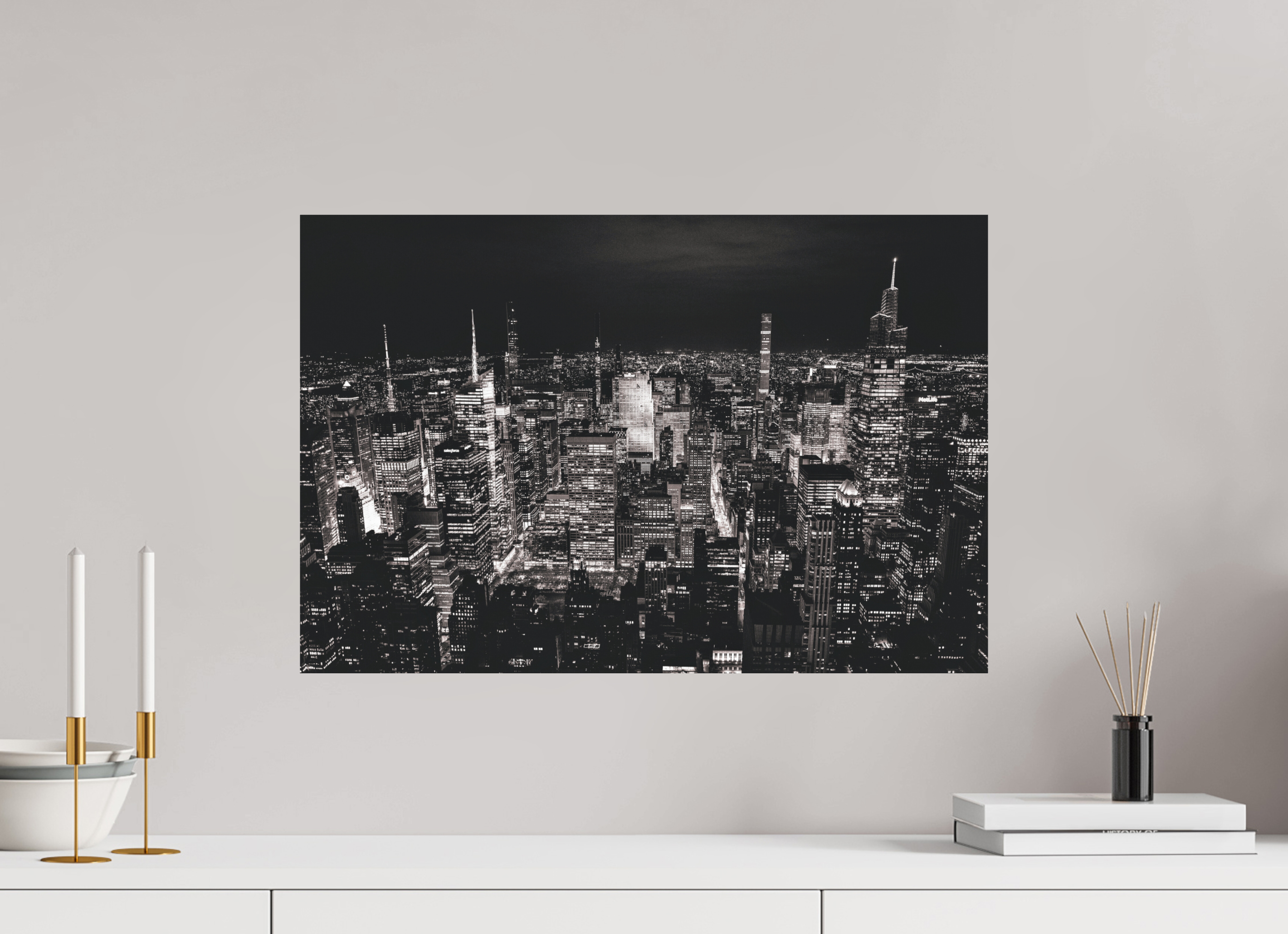 60 x 40 cm, Fine Art auf Alu-Dibond New York Nights 3