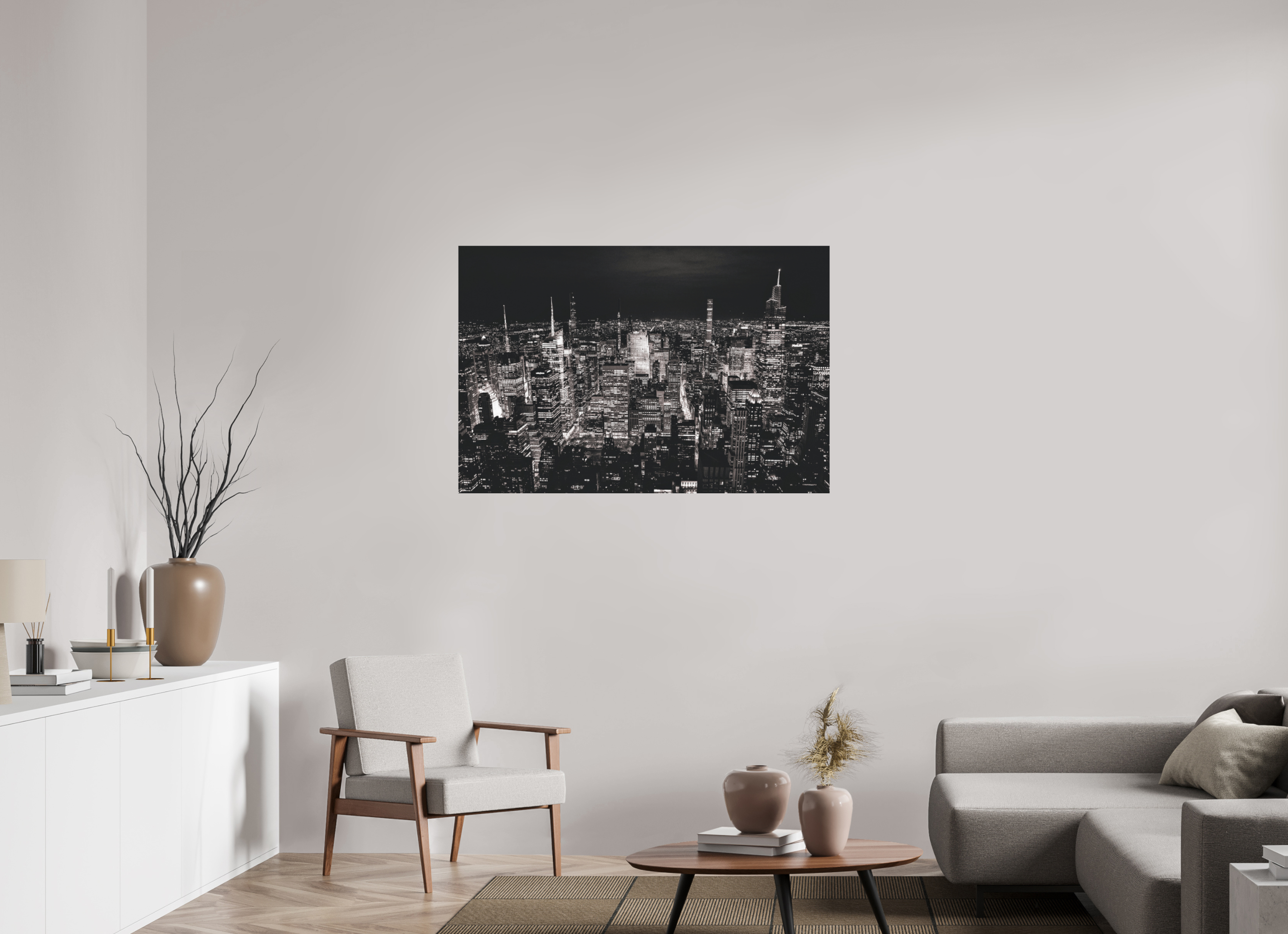 120 x 80 cm, Fine Art auf Alu-Dibond New York Nights 3