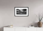 53 x 30 cm, Framed Passepartout (Hahnemühle Photo Rag Baryta) Into The Storm NEW
