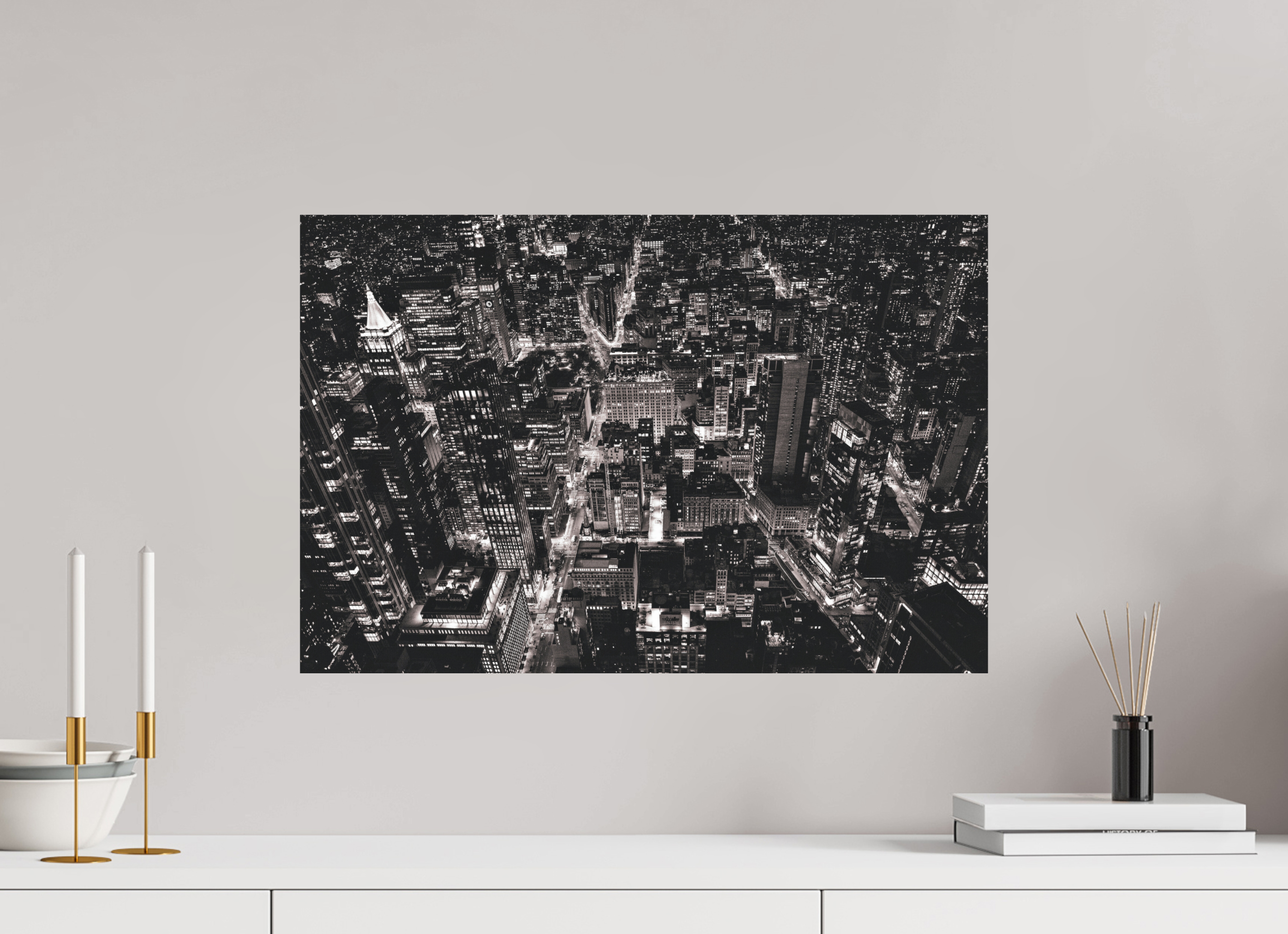 60 x 40 cm, Fine Art auf Alu-Dibond New York Nights 2