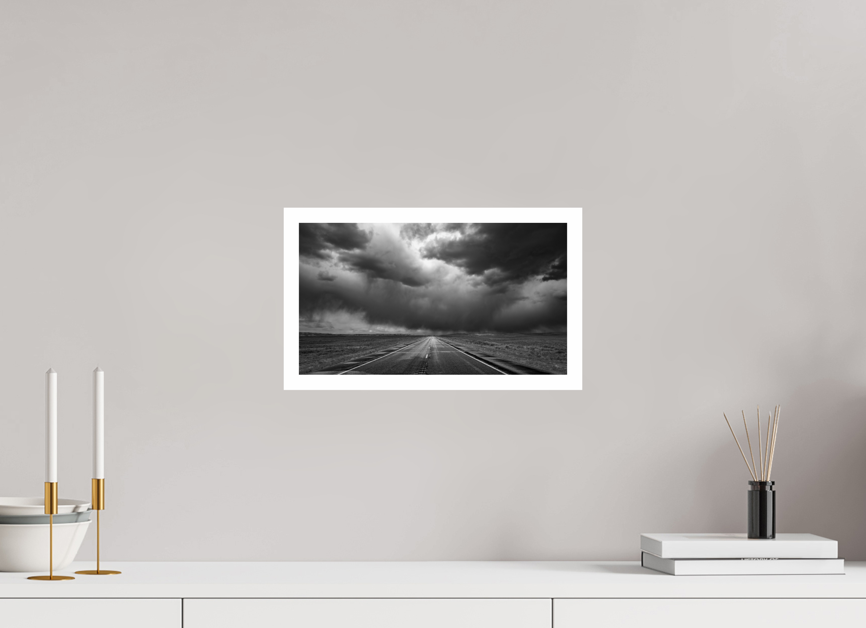 35,3 x 20 cm, Unframed (Hahnemühle Photo Rag Baryta) Into The Storm NEW