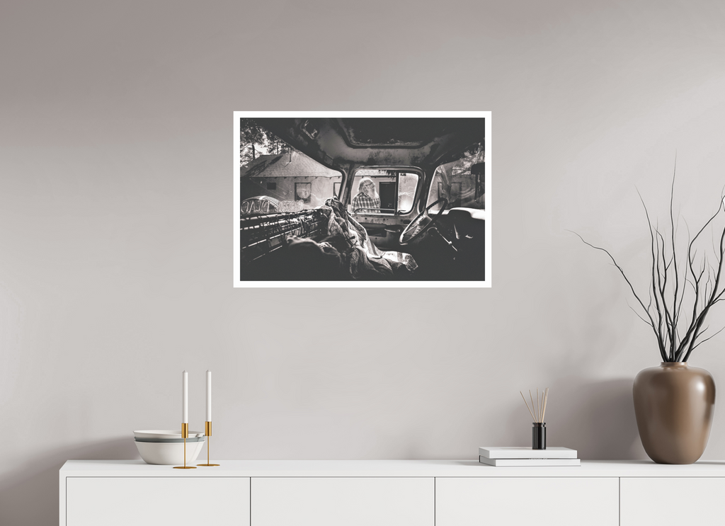 75 x 50 cm, Unframed (Hahnemühle Photo Rag Baryta) Art & The Grateful Dead Truck NEW