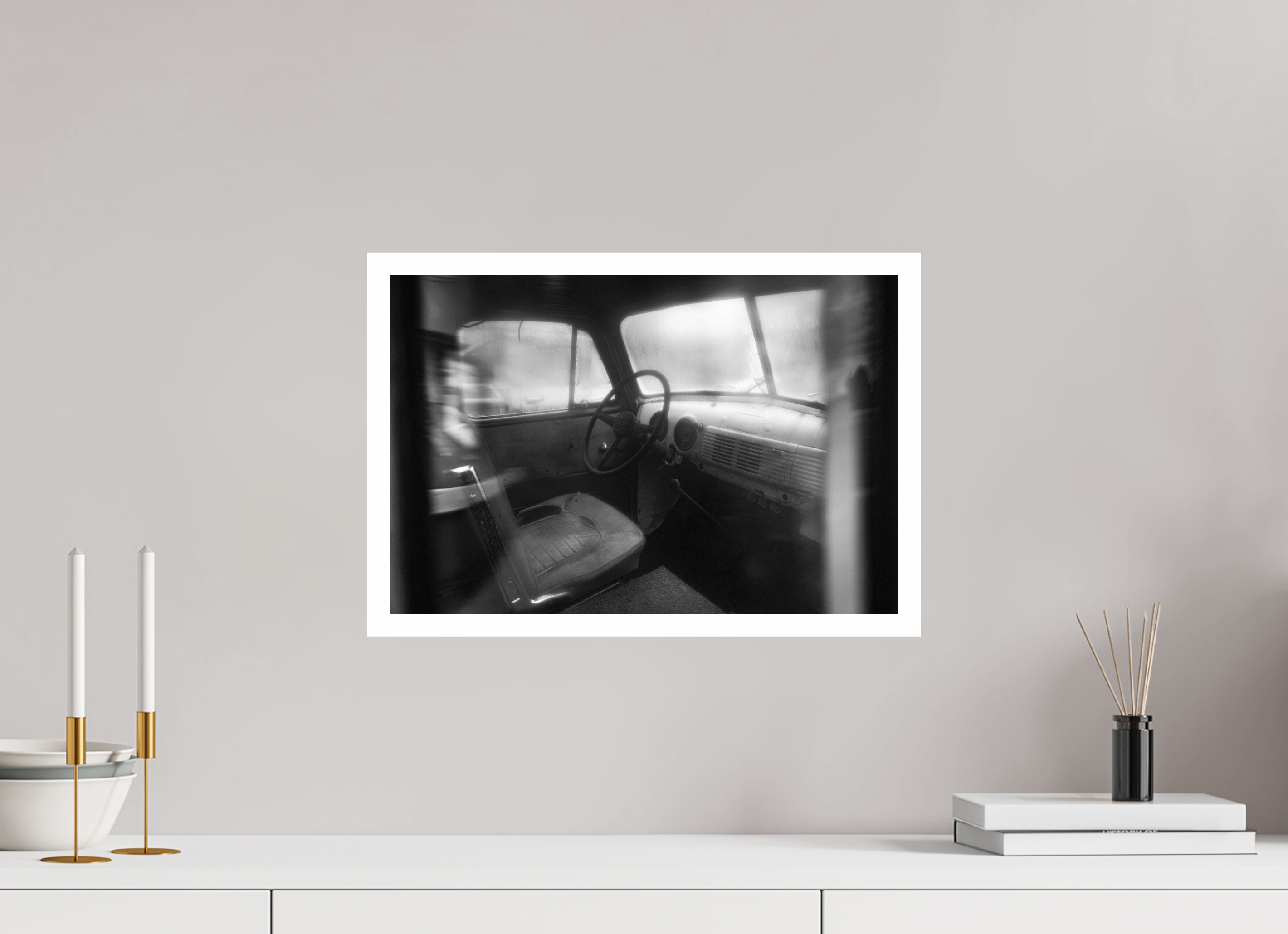 45 x 30 cm, Unframed (Hahnemühle Photo Rag Baryta) Bella's Truck NEW