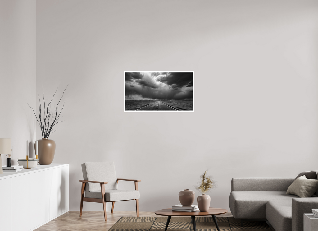 88,3 x 50 cm, Unframed (Hahnemühle Photo Rag Baryta) Into The Storm NEW