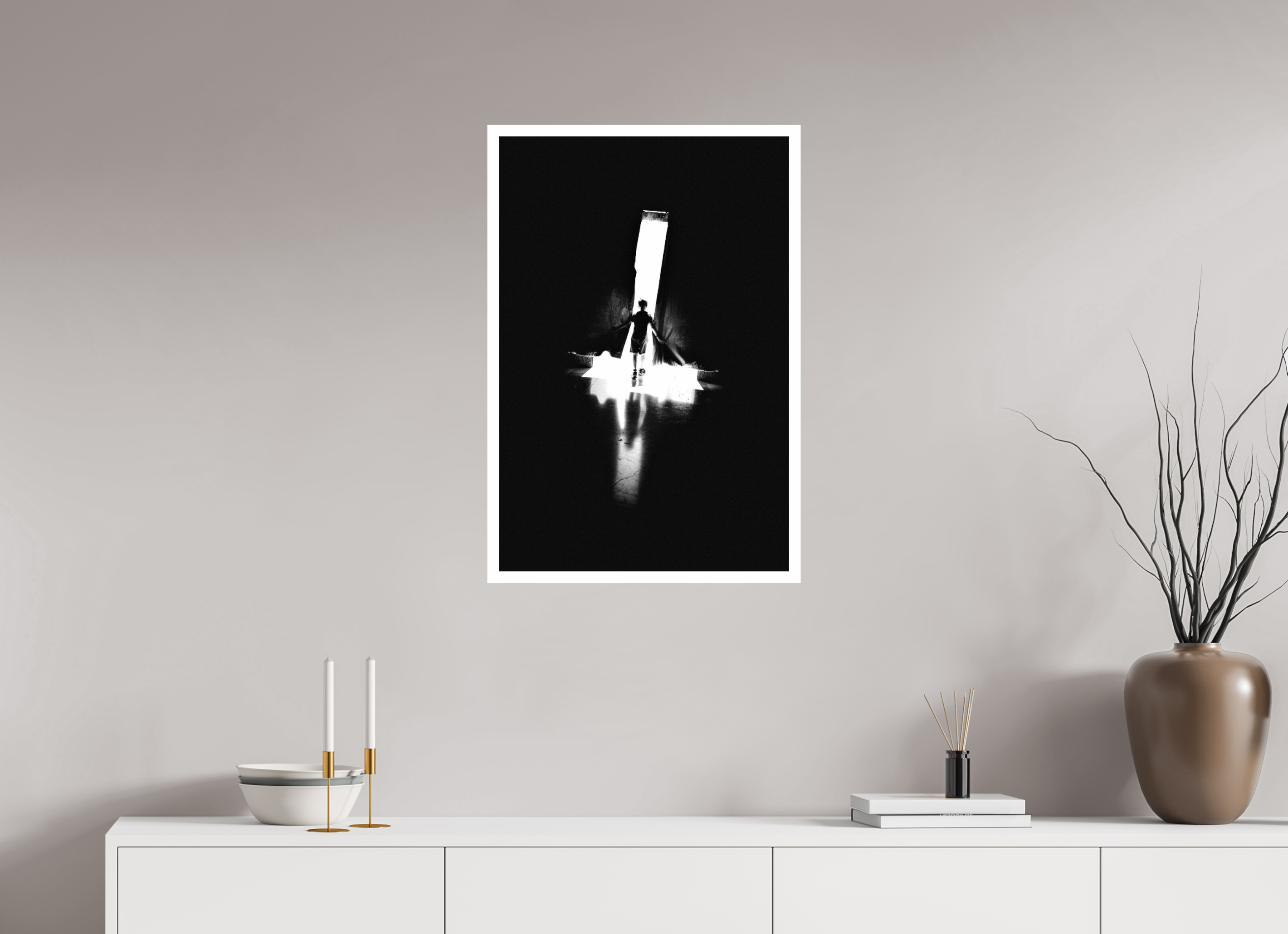 50 x 75 cm, Unframed (Hahnemühle Photo Rag Baryta) Into The Light NEW
