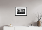 45 x 30 cm, Framed Passepartout (Hahnemühle Photo Rag Baryta) Vintage Semi NEW