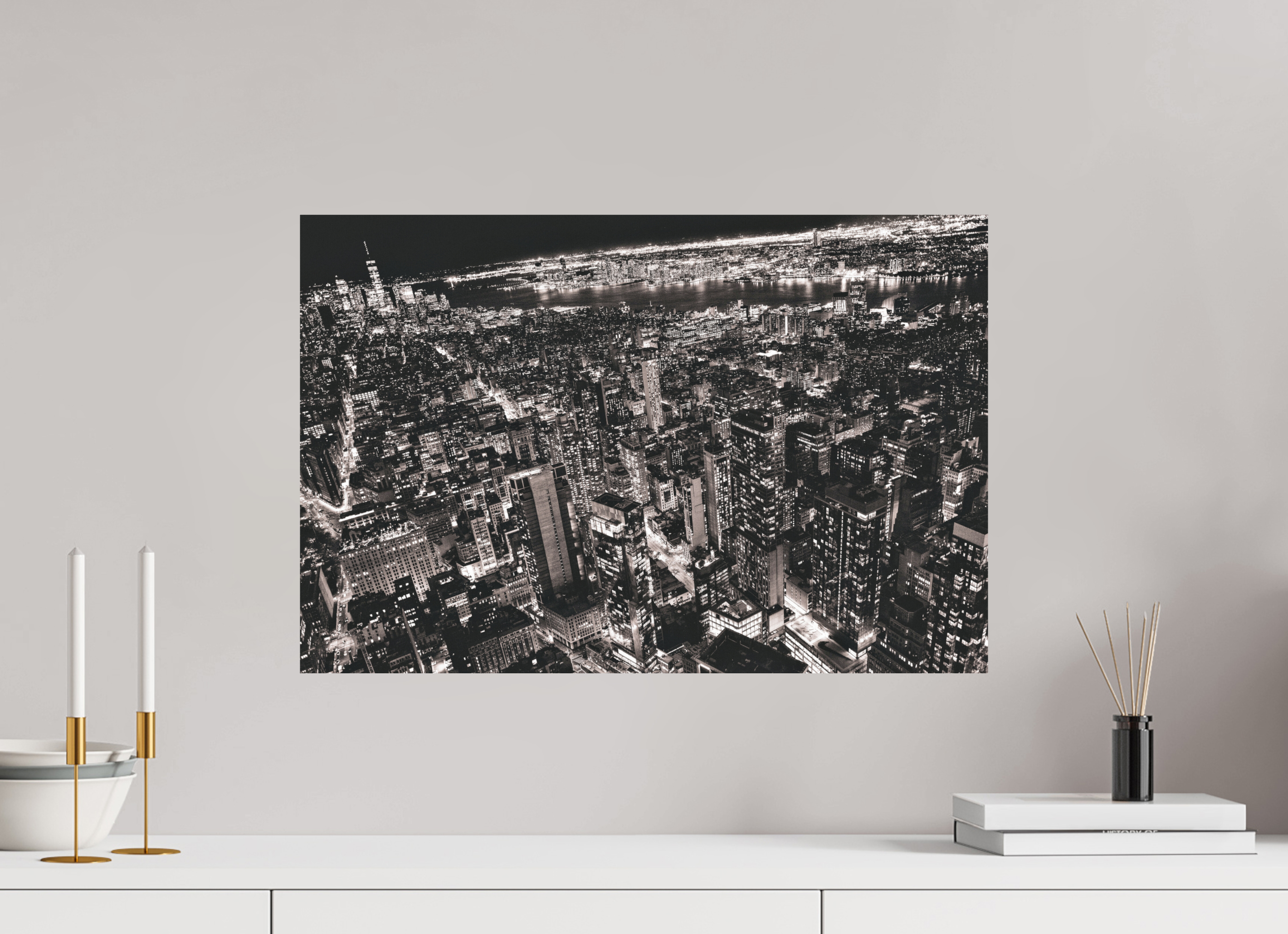 60 x 40 cm, Fine Art auf Alu-Dibond New York Nights 1